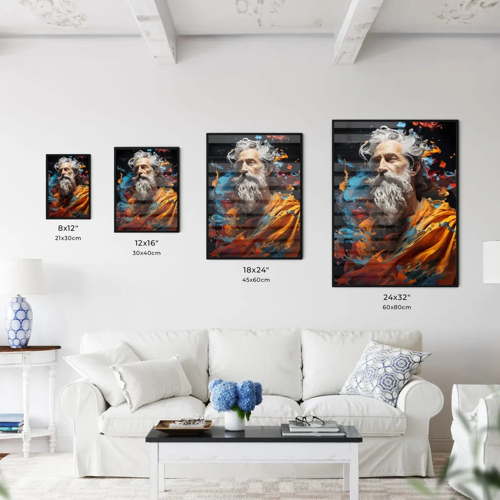 Aristoteles Explains The World - A Man With  - Kitchen Hangings