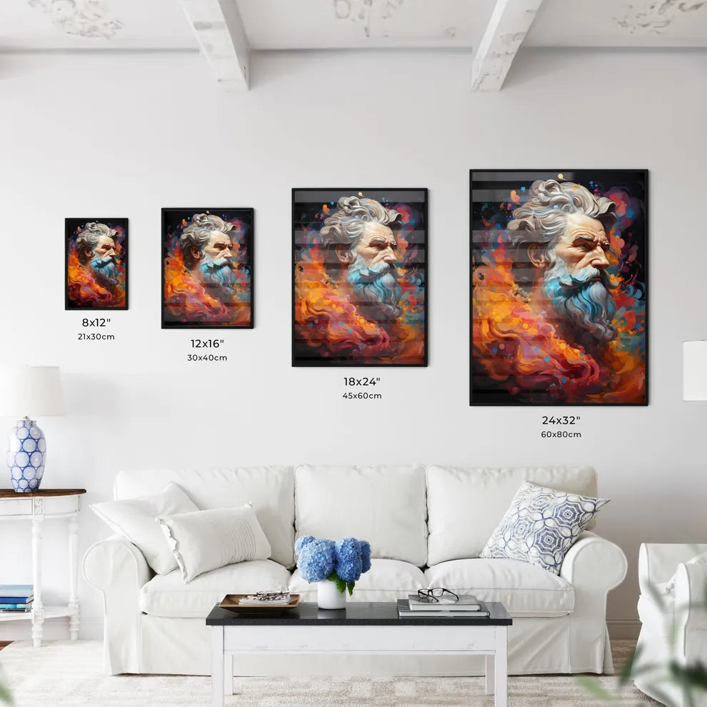 Aristoteles Explains The World - A Painting  - Kitchen Hangings