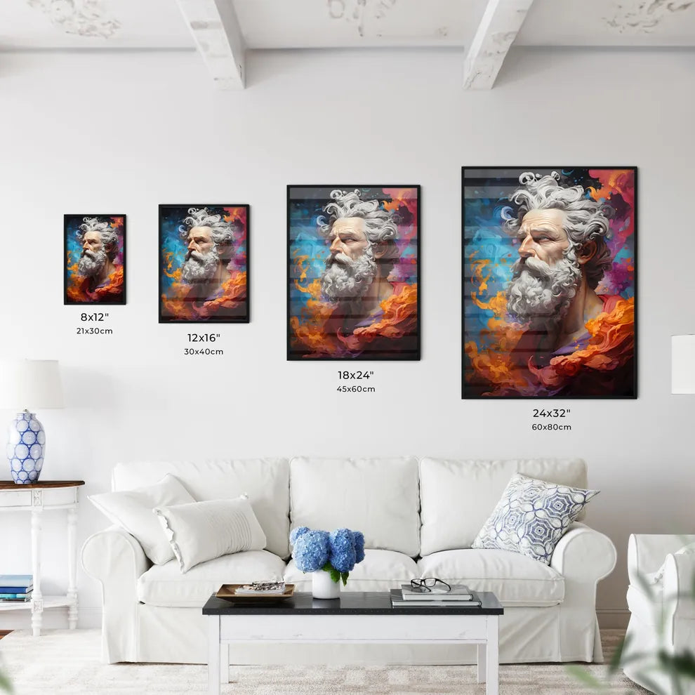Aristoteles Explains The World - A Painting  - Kitchen Hangings
