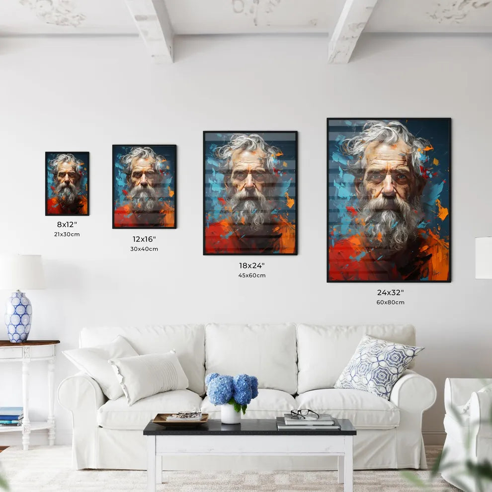 Aristotle Ancient Greek Philosopher - A Man  - Kitchen Hangings