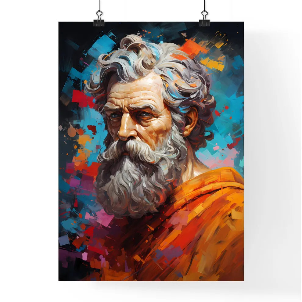 Aristotle Ancient Greek Philosopher - A Pain Poster