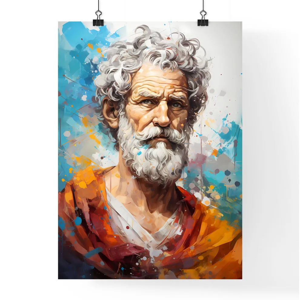 Aristotle Ancient Greek Philosopher - A Pain Poster