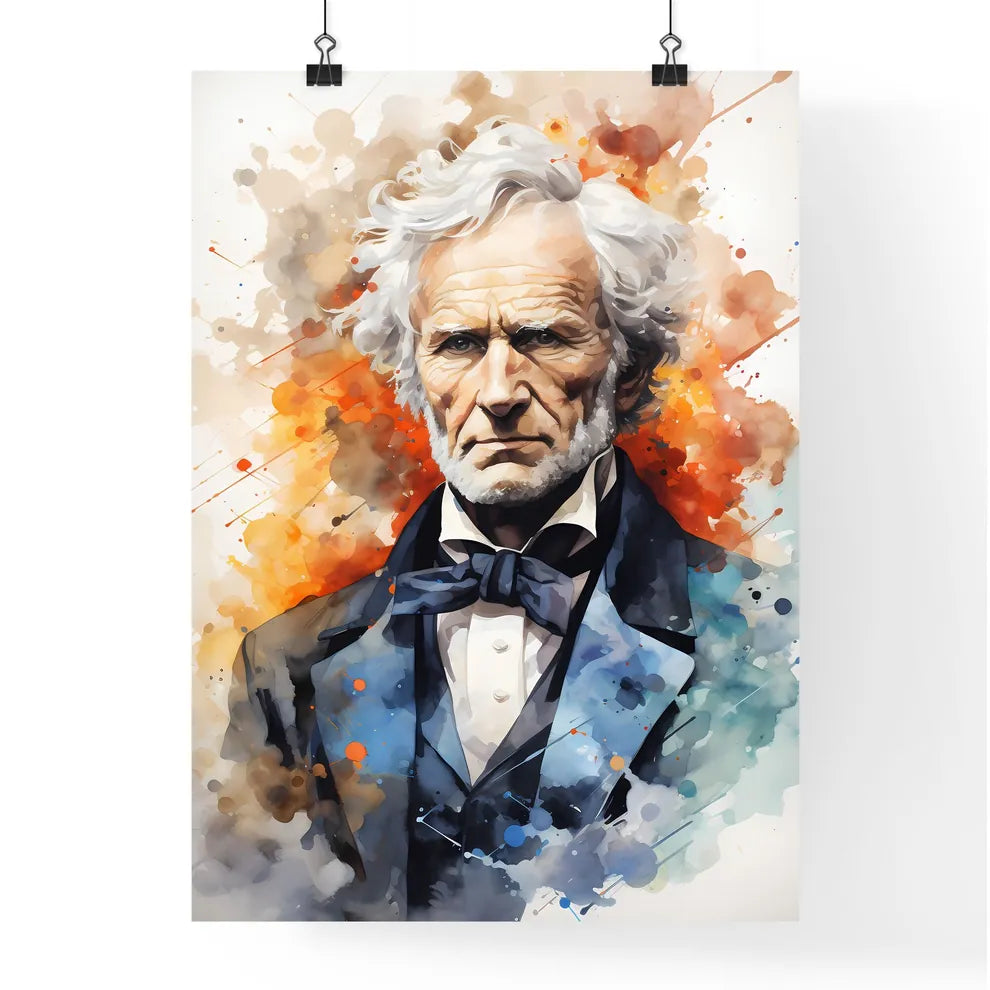 Arthur Schopenhauer German Philosopher - A P Poster