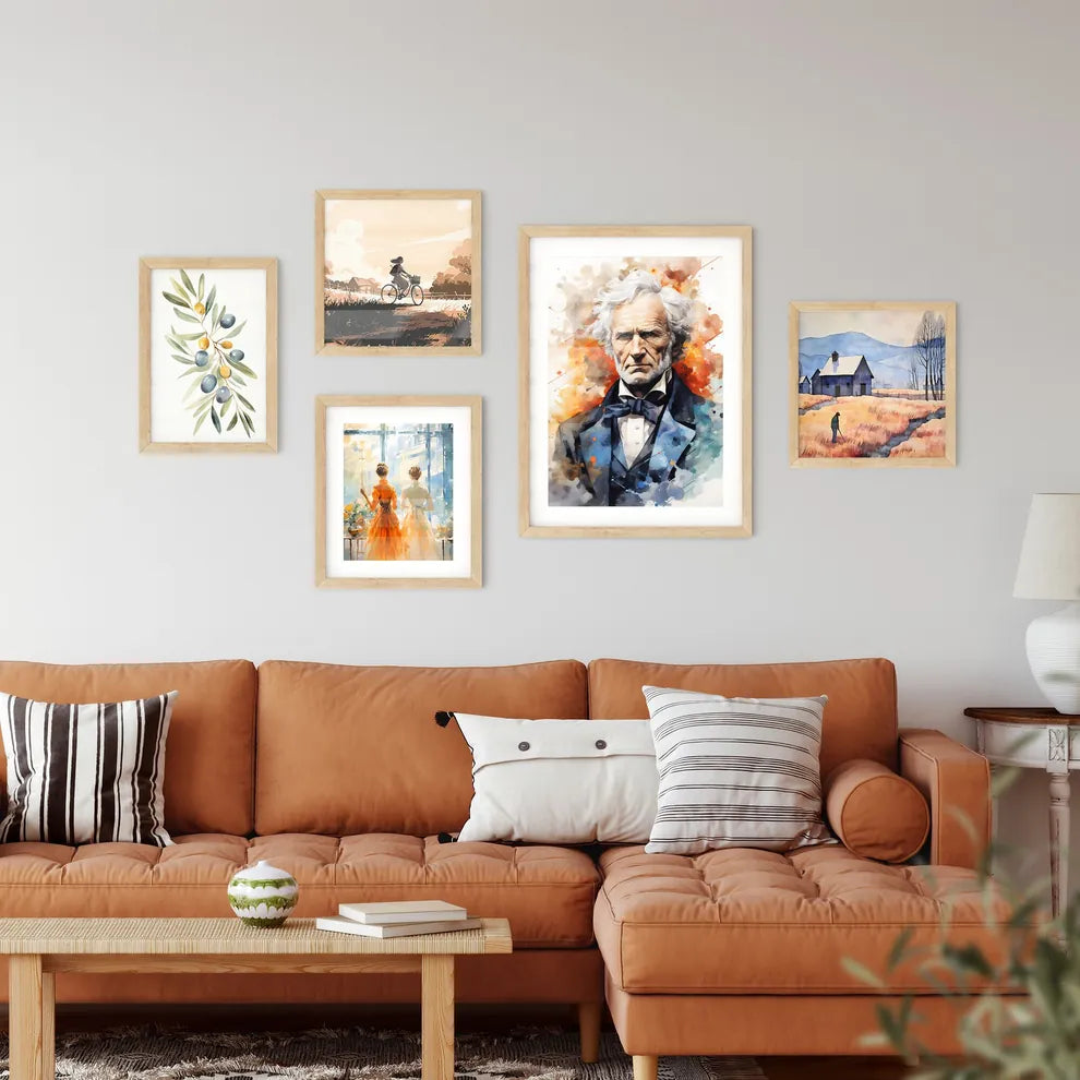 Arthur Schopenhauer German Philosopher - A P Wall Art