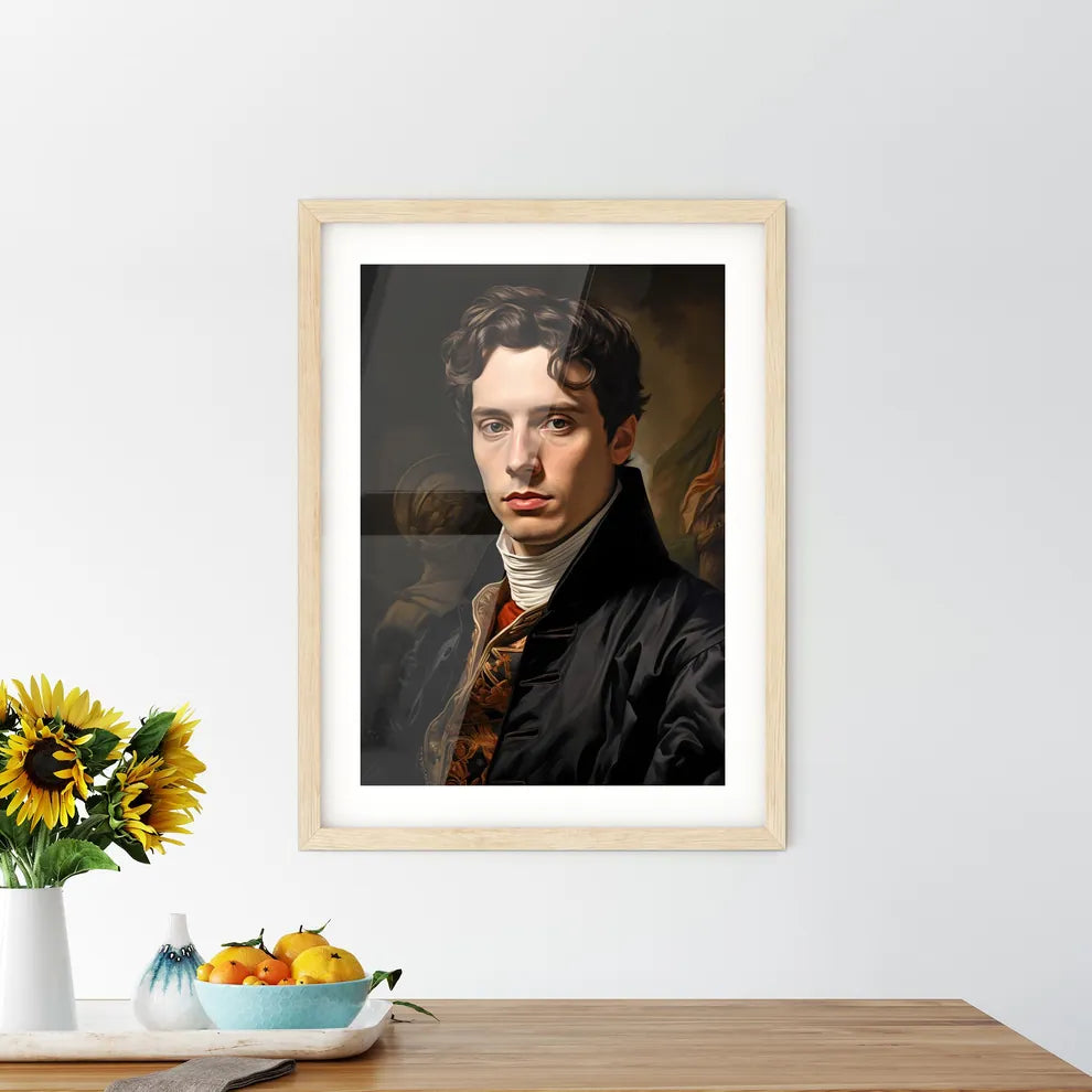 Carl Maria Friedrich Ernst Von Weber German Composer - A Man In A Black Coat Default Title