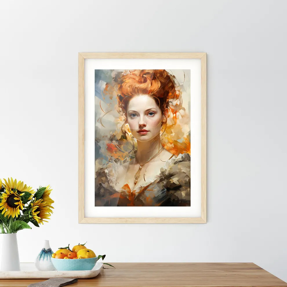 Catherine De Medici Italian Noblewoman - A P Framed Print