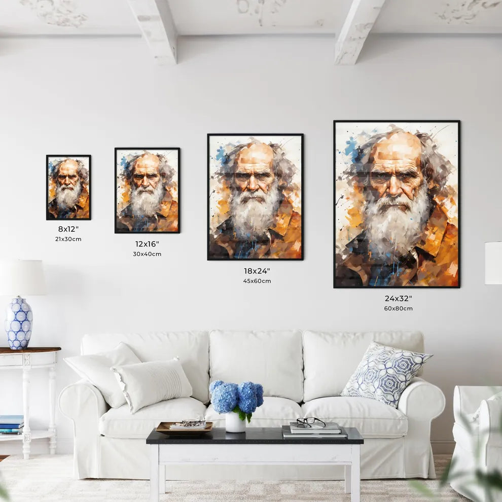 Charles Darwin British Naturalist Geologist  - Kitchen Hangings