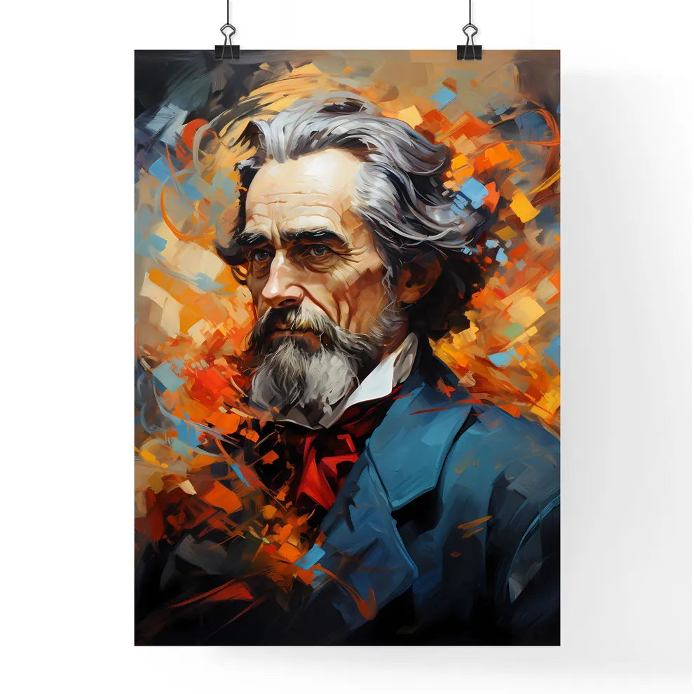 Charles Dickens Writes About The Future - A  Poster