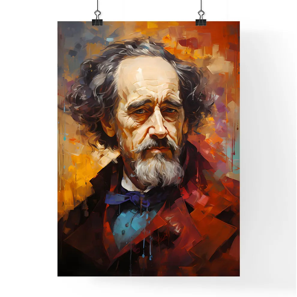 Charles Dickens Writes About The Future - A  Poster