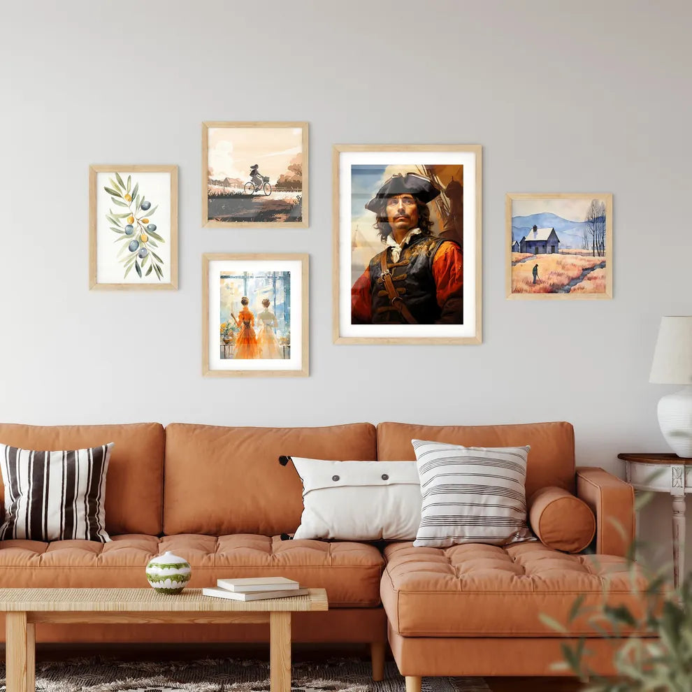 Christopher Columbus Italian Explorer And Na Wall Art