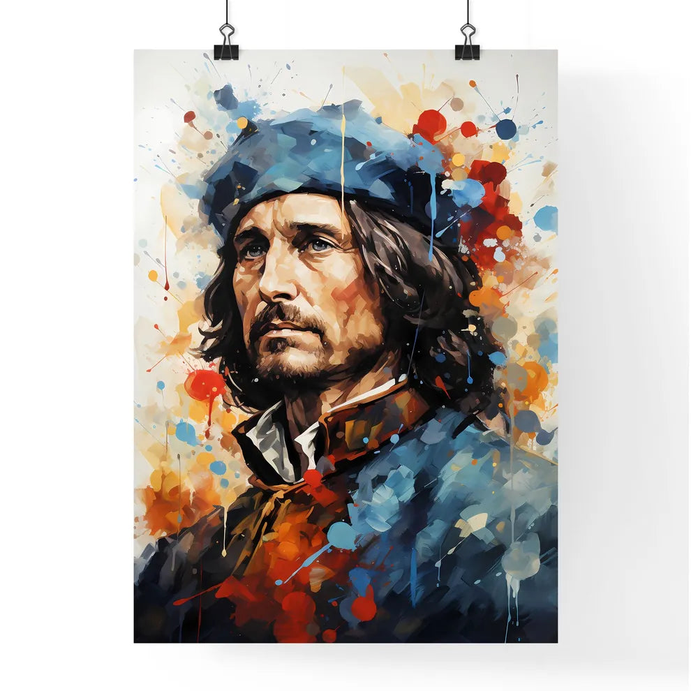 Christopher Columbus Italian Explorer And Na Poster