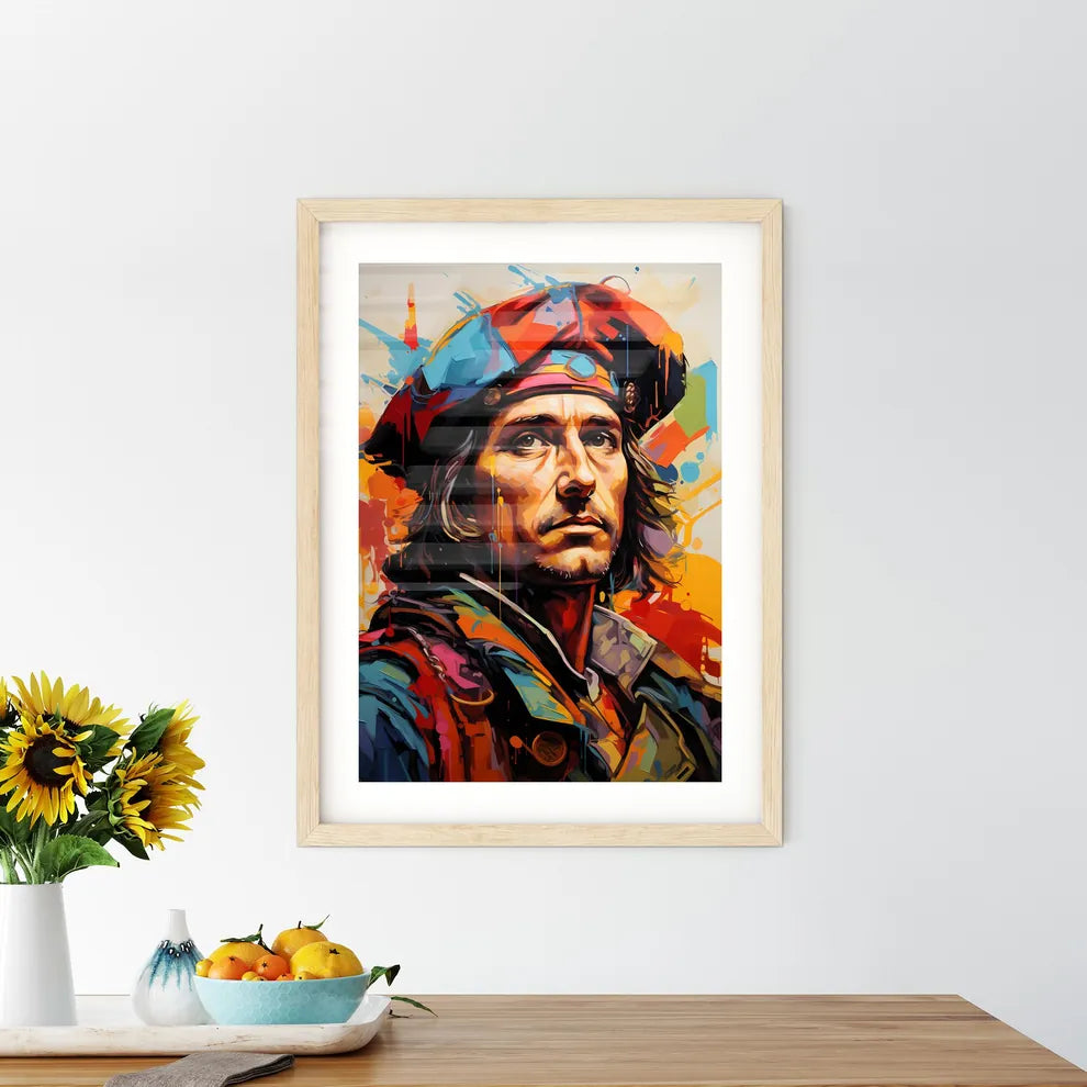 Christopher Columbus Italian Explorer And Na Framed Print