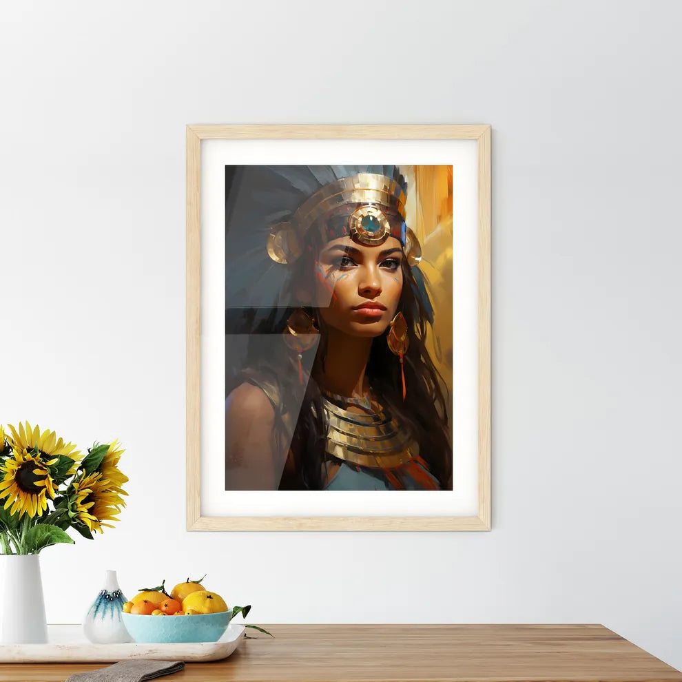Cleopatra Last Active Pharaoh Of Ancient Egy Framed Print