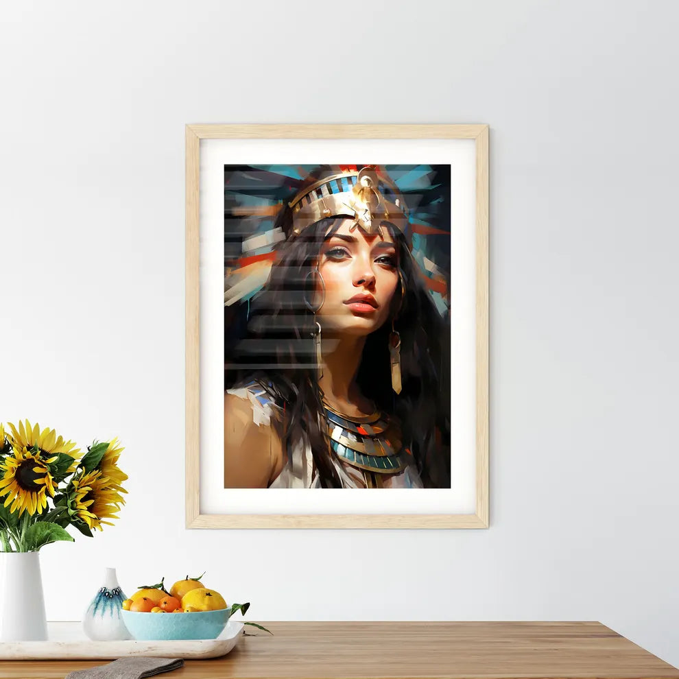 Cleopatra Last Active Pharaoh Of Ancient Egy Framed Print