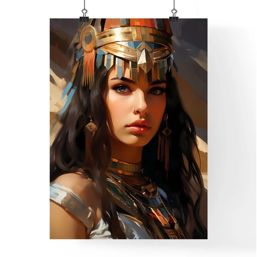 Cleopatra Last Active Pharaoh Of Ancient Egy Poster