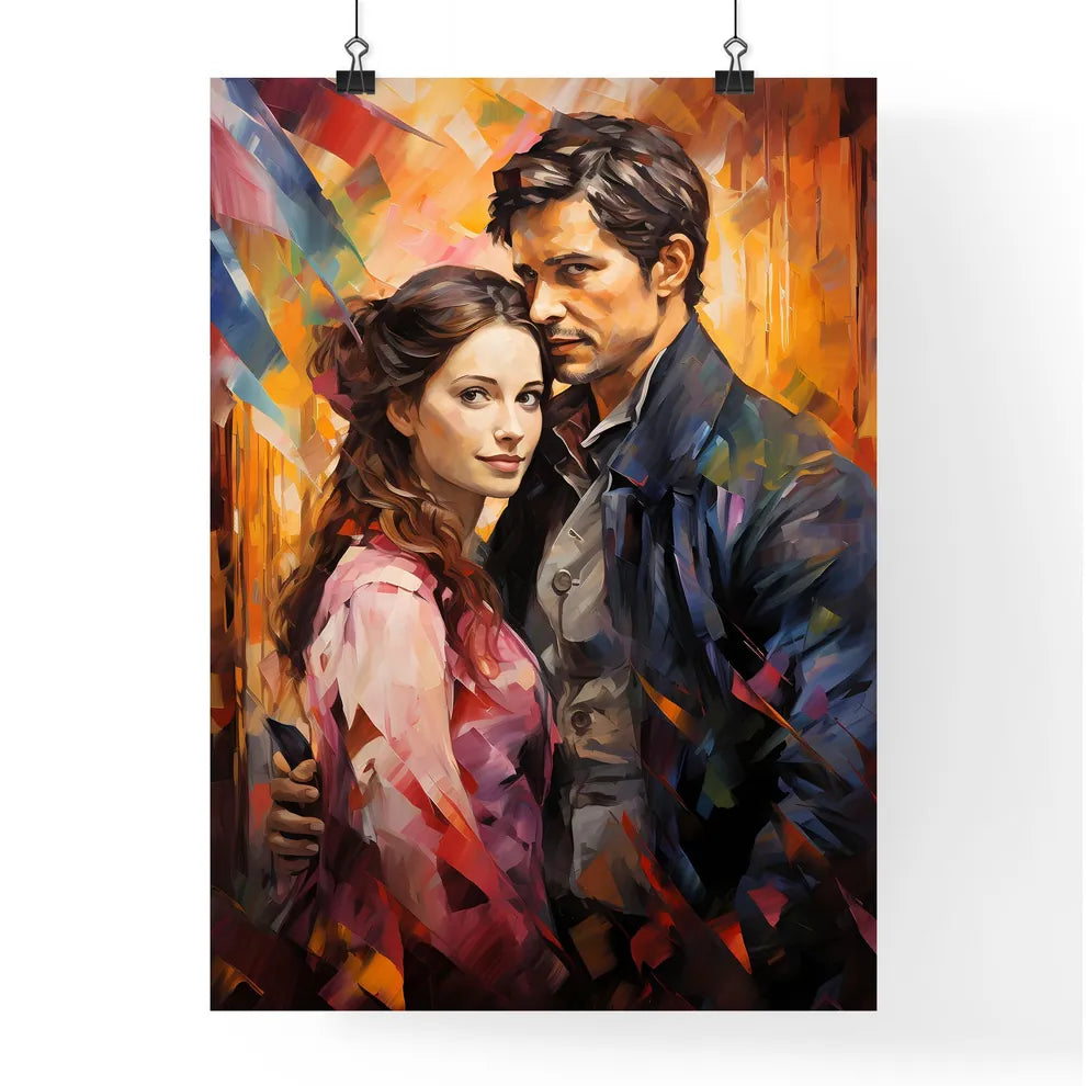 Couple In Times Of The Revolution In Paris - Poster