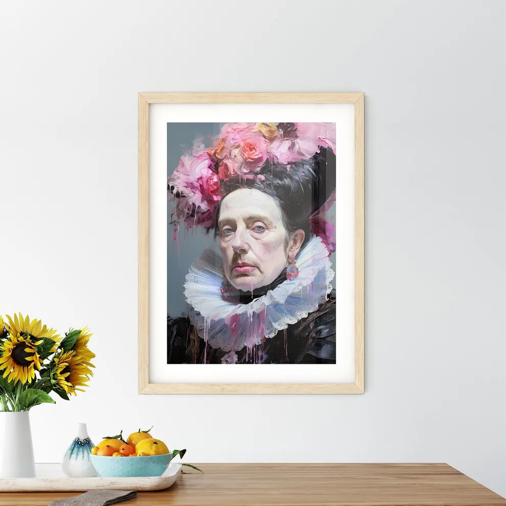 Francis Bacon Also Known As Lord Verulam - A Framed Print