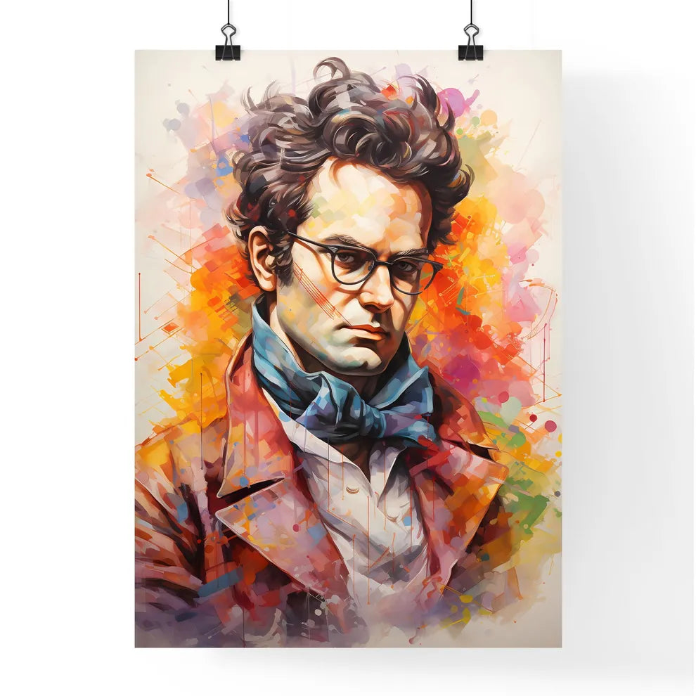 Franz Schubert Austrian Composer  Poster
