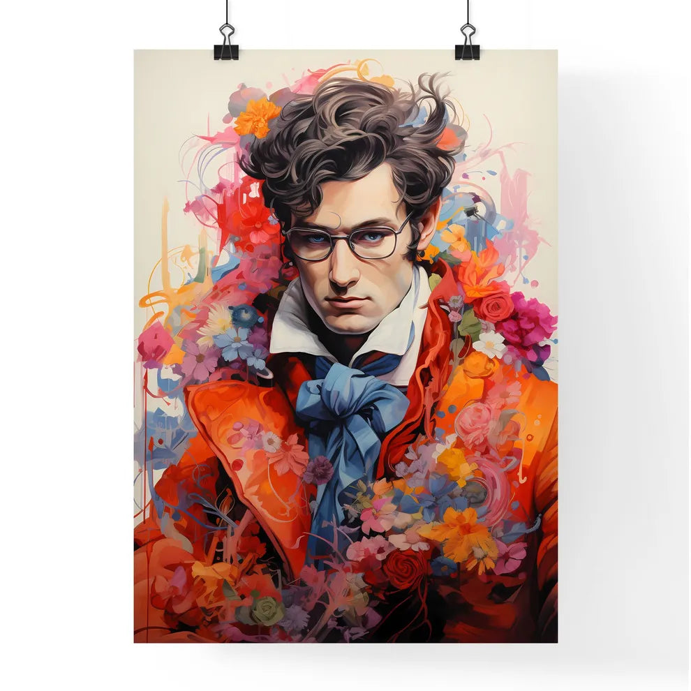 Franz Schubert Austrian Composer - A Man Wea Poster