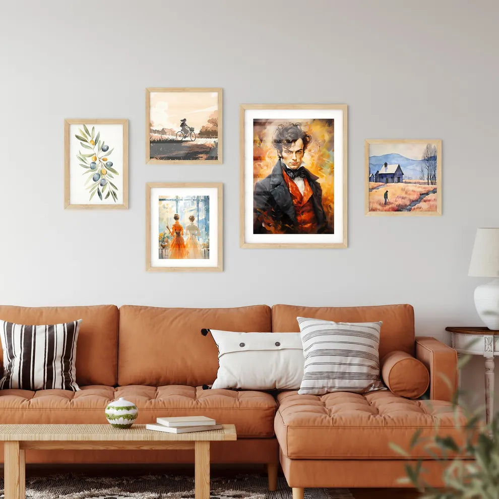 Franz Schubert Austrian Composer  Wall Art