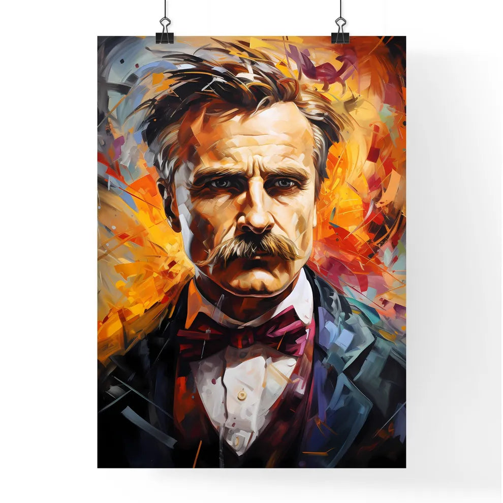 Friedrich Wilhelm Nietzsche German Philosoph Poster