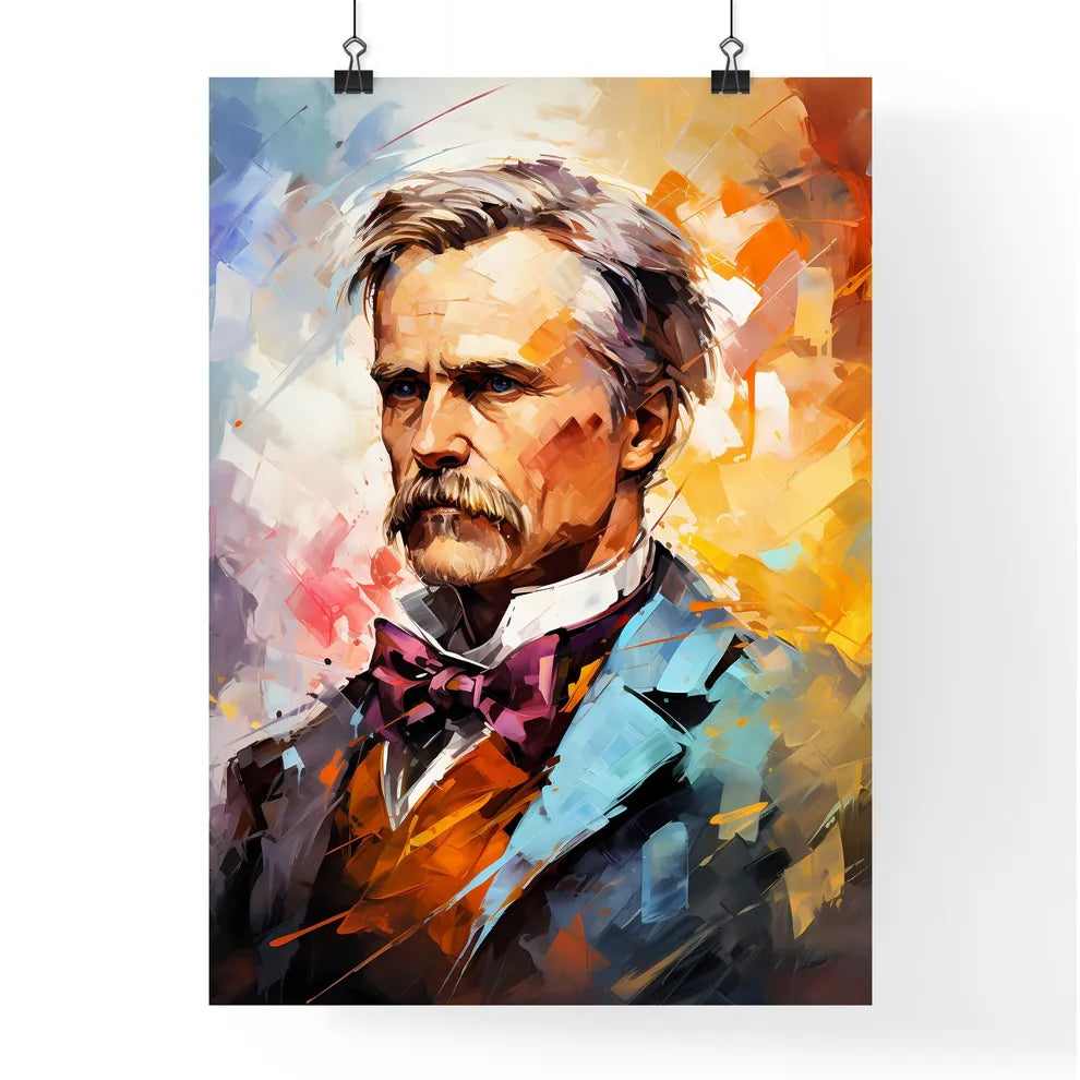 Friedrich Wilhelm Nietzsche German Philosoph Poster