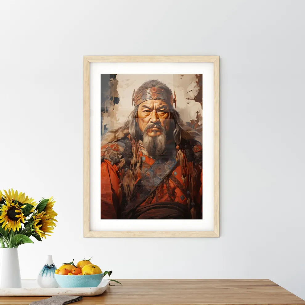 Genghis Khan Founder Of The Mongol Empire  Hangings