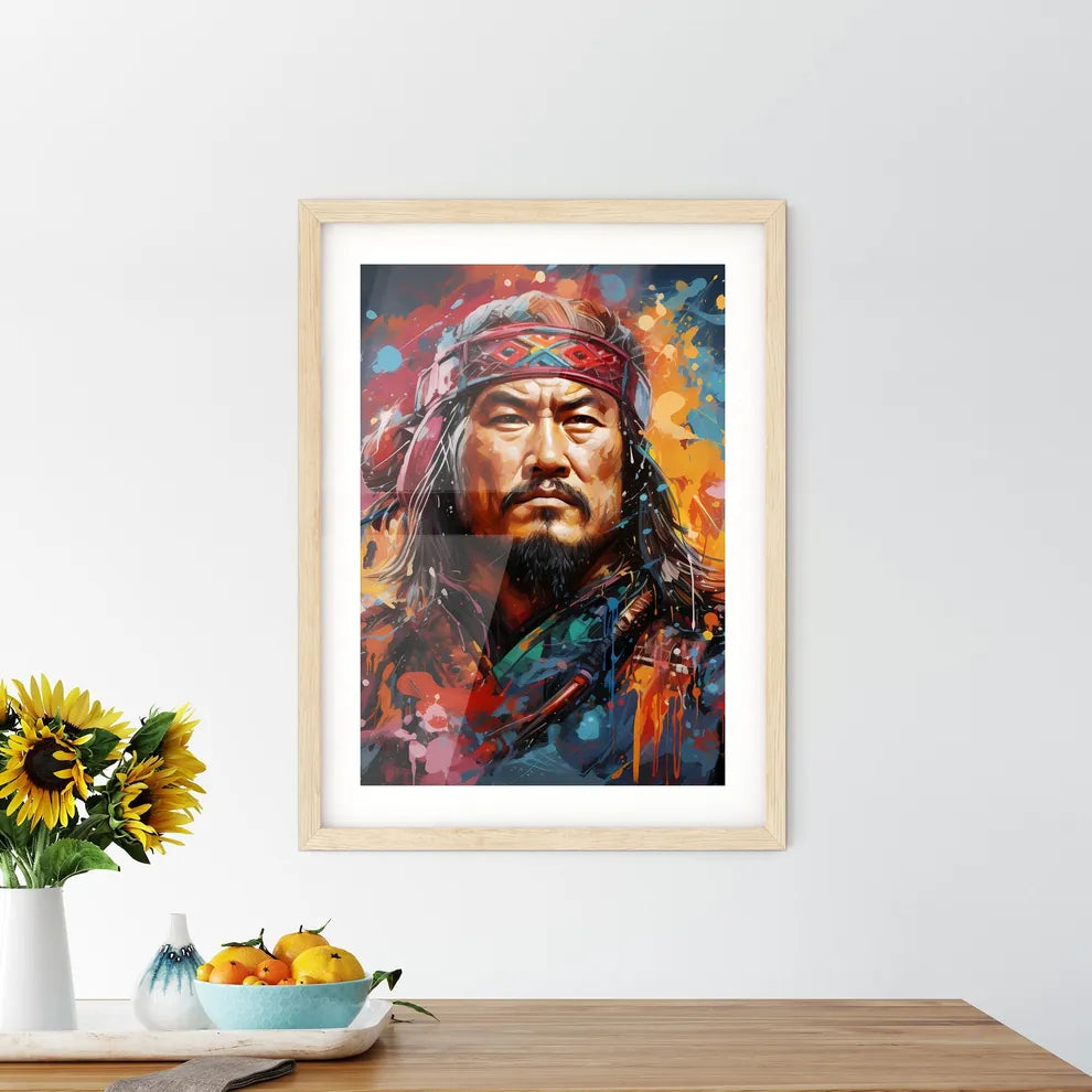 Genghis Khan Founder Of The Mongol Empire  Hangings