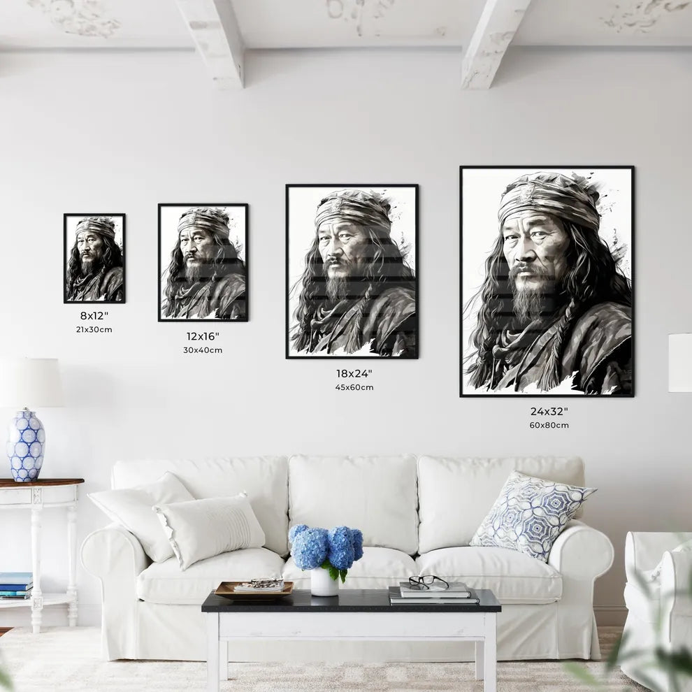 Genghis Khan Founder Of The Mongol Empire -  - Kitchen Hangings
