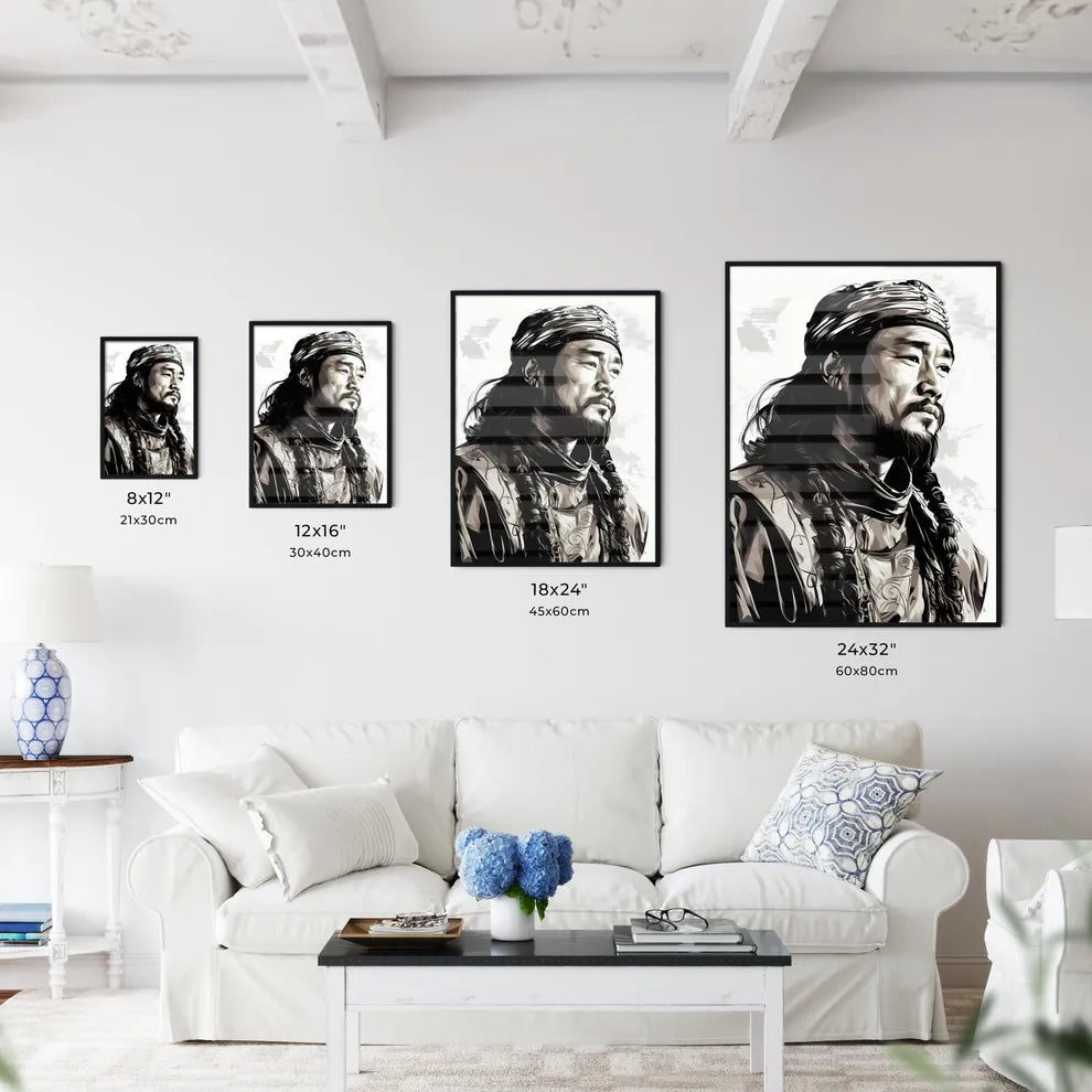 Genghis Khan Founder Of The Mongol Empire -  - Kitchen Hangings
