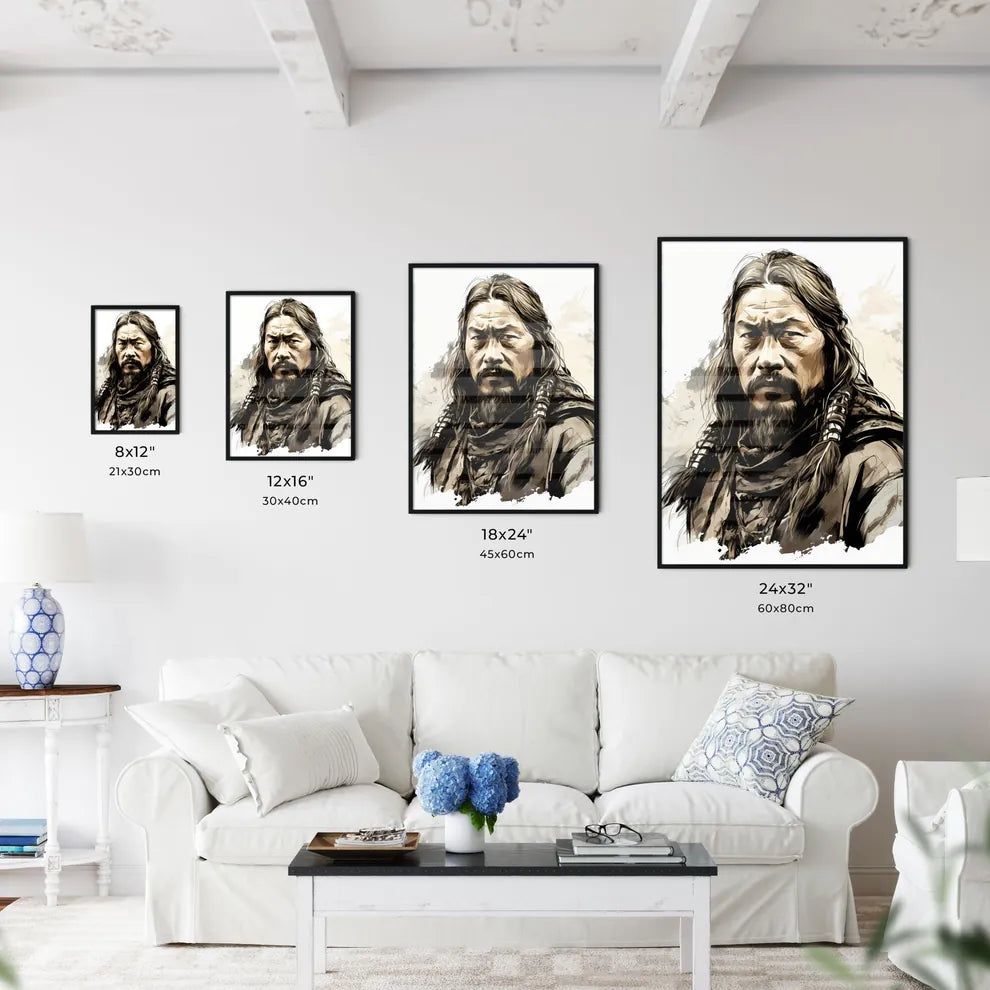 Genghis Khan Founder Of The Mongol Empire  Size Chart