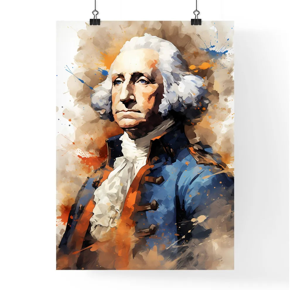 George Washington Founding Father US - A Pai Poster