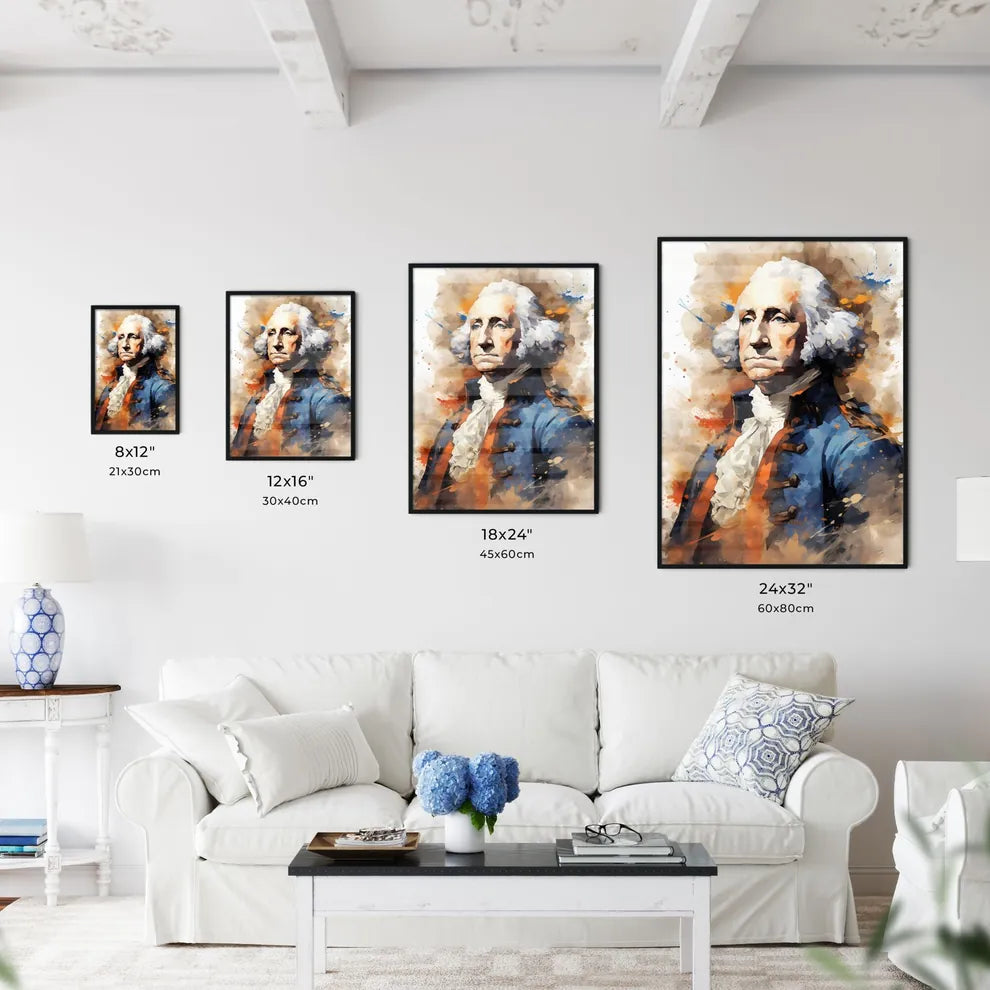 George Washington Founding Father US - A Pai - Kitchen Hangings