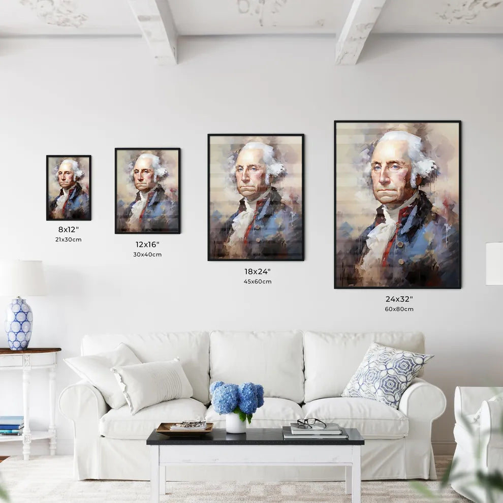 George Washington Founding Father US  Size Chart
