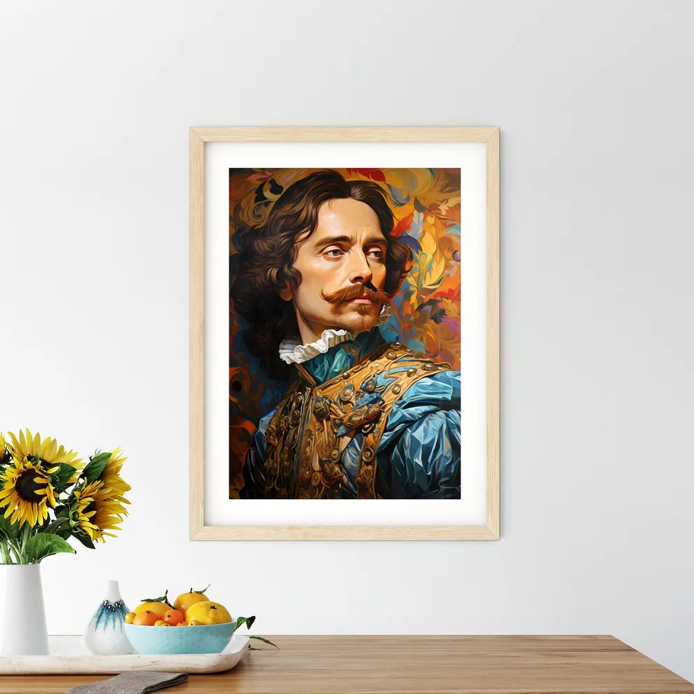 Golden Summer At Baltic Sea - A Painting O Framed Print