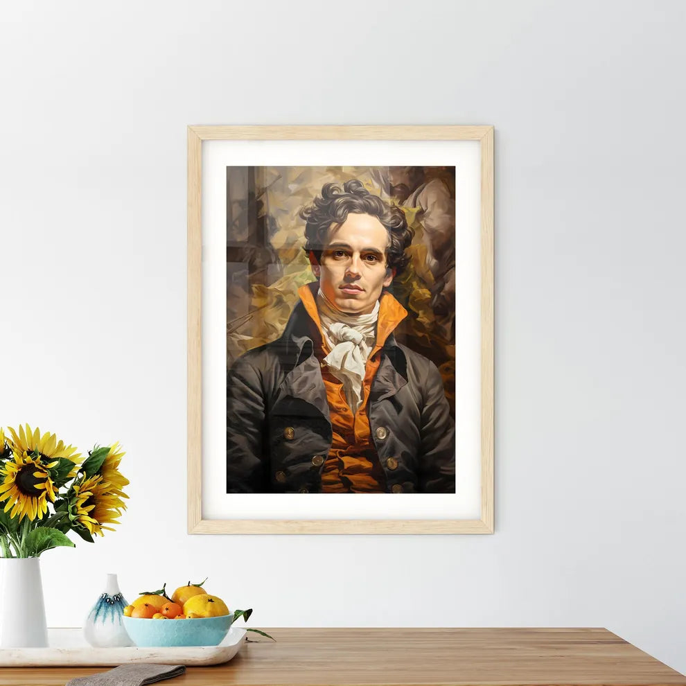 Jakob Ludwig Felix Mendelssohn Bartholdy - A Man In A Coat Default Title