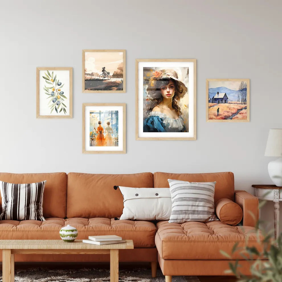 Jane Austen English Novelist - A Woman In A Wall Art