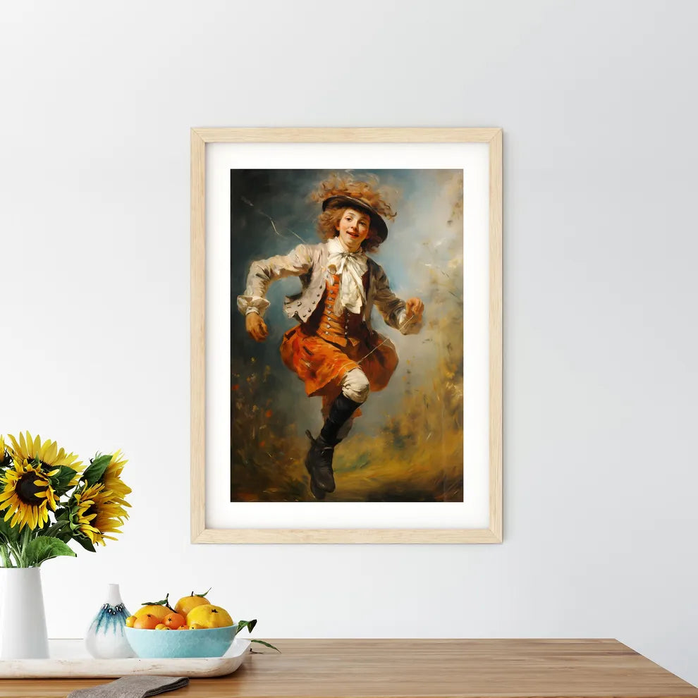 Jean-Antoine Watteau French Painter - A Pain Framed Print