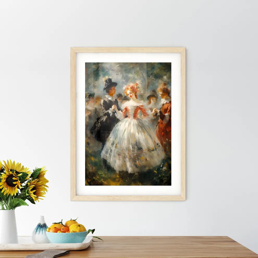 Jean-Antoine Watteau French Painter - A Pain Framed Print