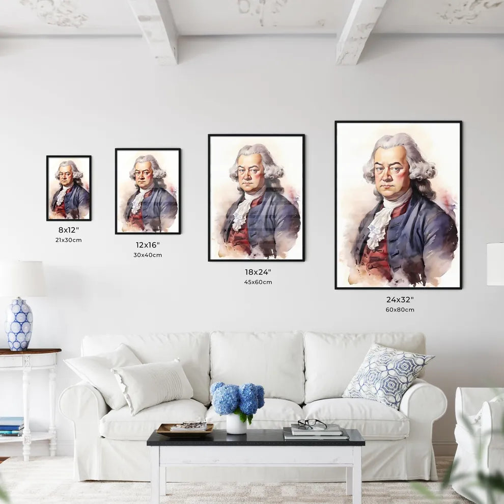 Johann Sebastian Bach German Well Known Comp - Kitchen Hangings