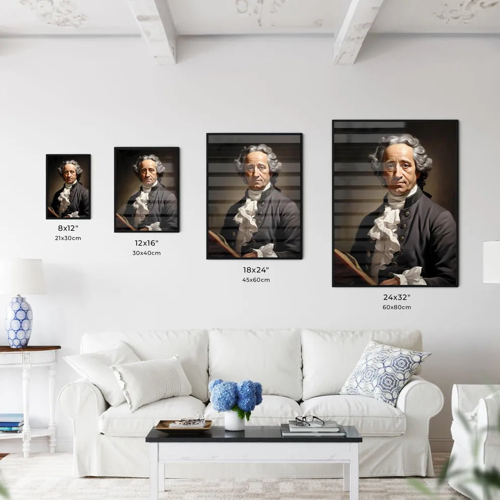 Johann Wolfgang Von Goethe  Size Chart