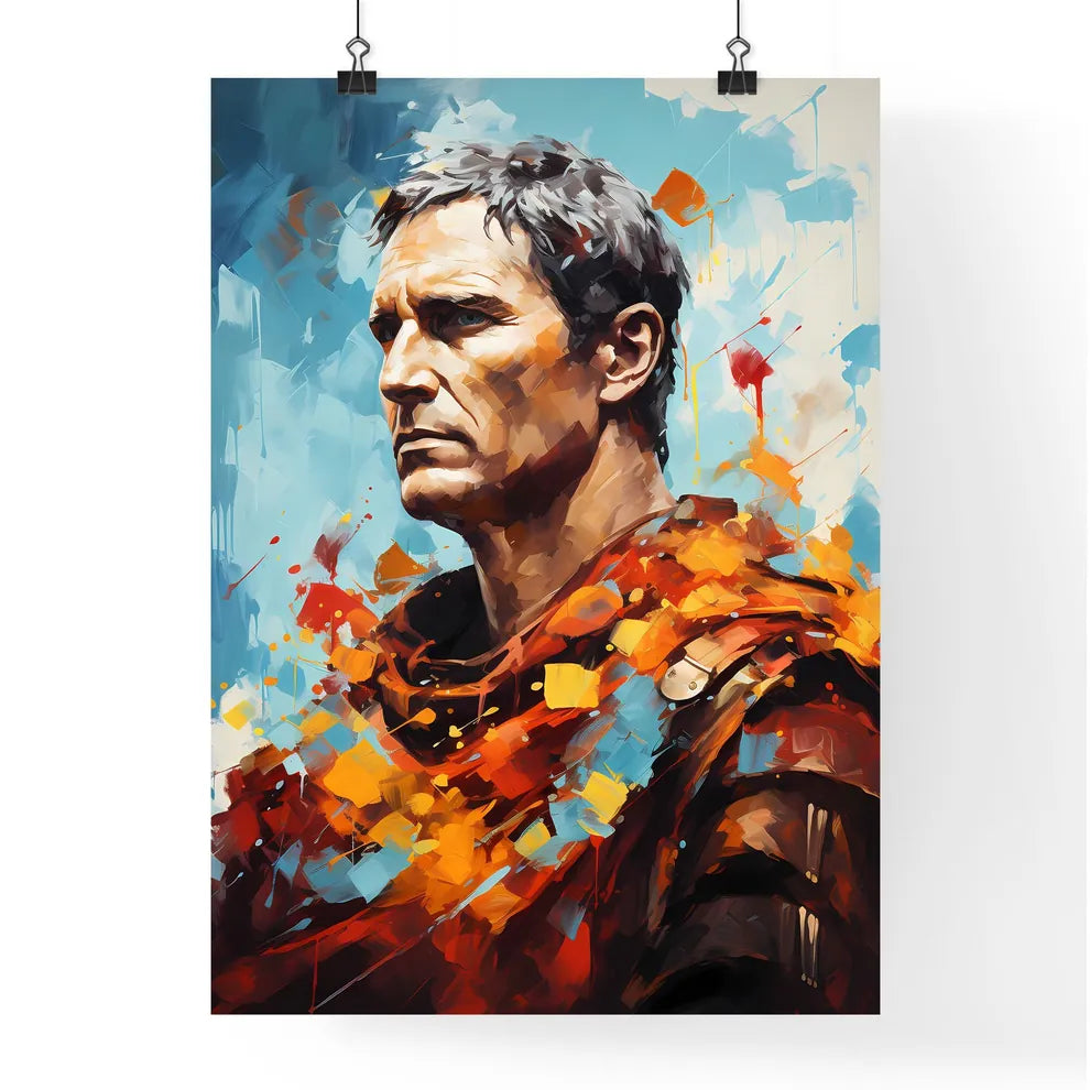 Julius Caesar Roman Ruler General And Statesman  Poster
