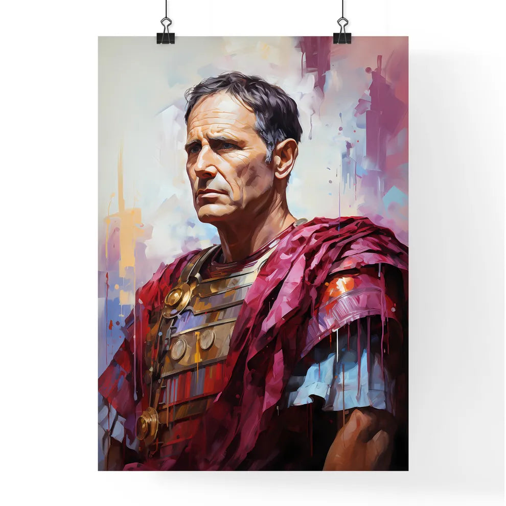 Julius Caesar Roman Ruler General And Statesman  Poster