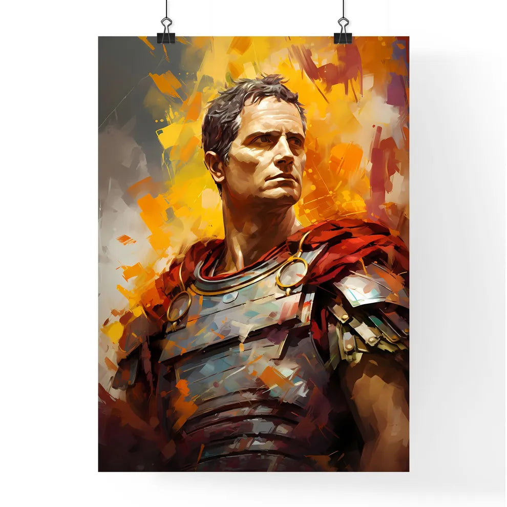 Julius Caesar Roman Ruler General And Statesman  Poster