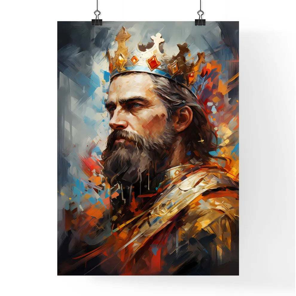 King Arthur Legendary British Warrior And Ki Poster