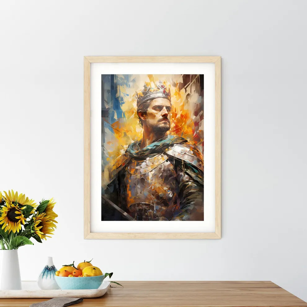 King Arthur Legendary British Warrior And King  Hangings