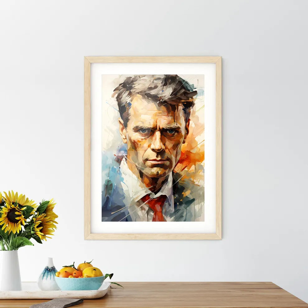 Ludwig Josef Johann Wittgenstein Austrian Ph Framed Print