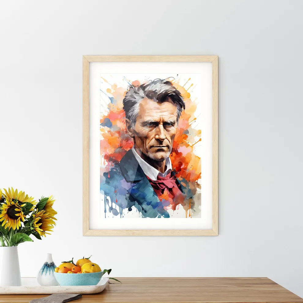 Ludwig Josef Johann Wittgenstein Austrian Ph Framed Print