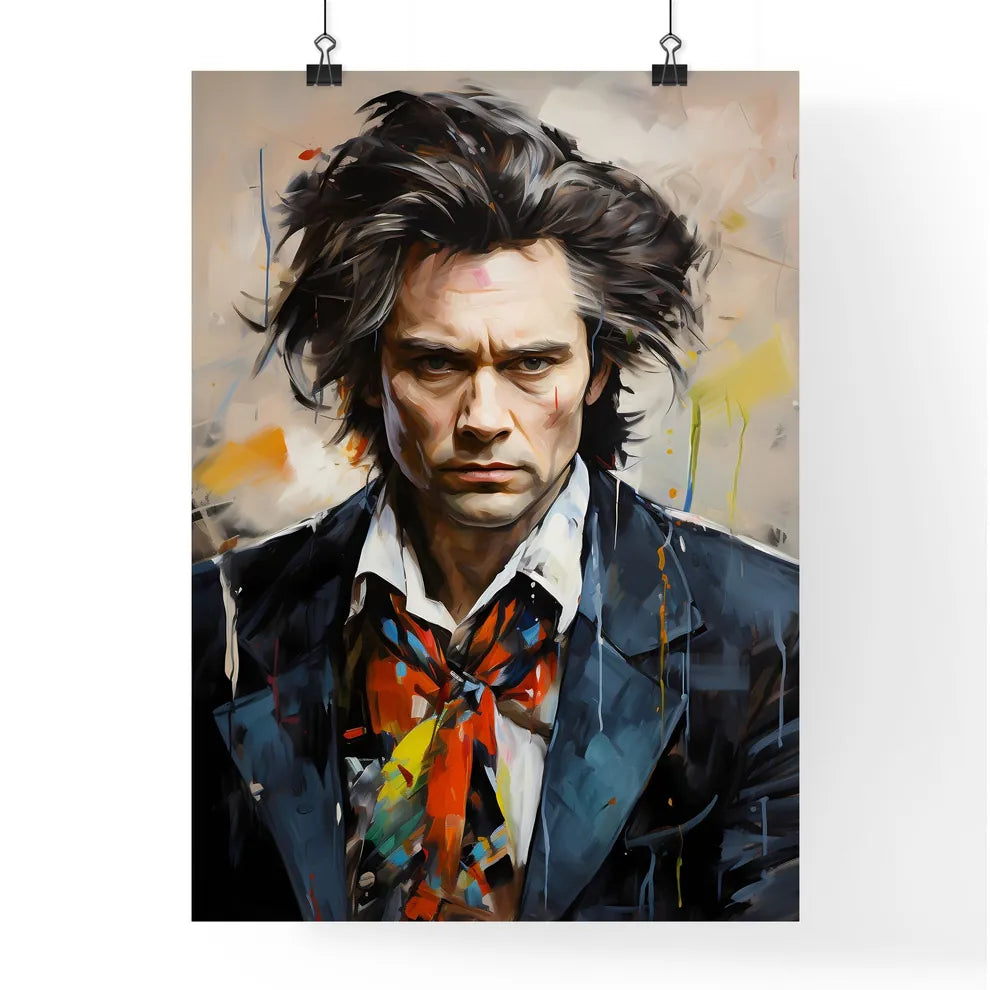 Ludwig Van Beethoven German Composer And Pianist  Poster
