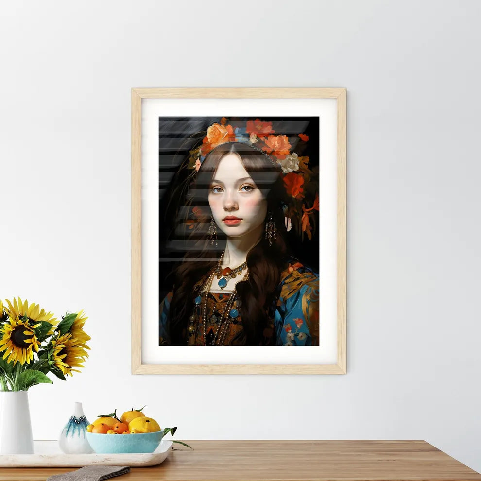 Margaret Tudor Daughter Of Henry Vii - A Wom Framed Print